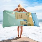 Stellar Basin beach towel 30 x 60 inches from DREDGE game