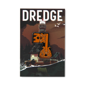 Enamel Pin of the key from the DREDGE game