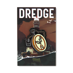 Enamel Pin of the watch from the DREDGE game