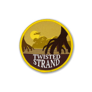 Twisted Strand woven 8cm diameter patch from DREDGE game